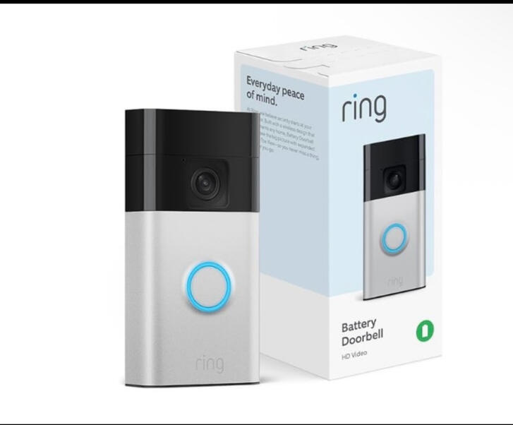 __Ring Battery Doorbell__ Casa Pic · Number one best seller on Amazon for home security with easy wireless setup and clear vide