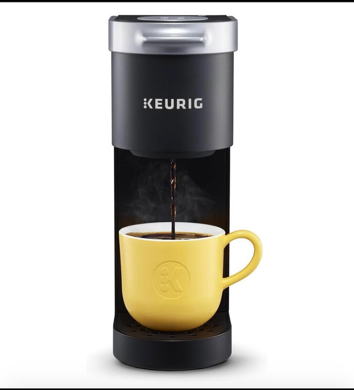 __Keurig K-Mini Single Serve Coffee Maker__ Casa Pic – Brew fresh coffee in minutes with this slim, space-saving single serve
