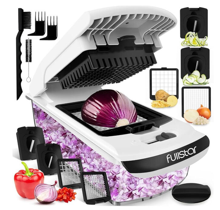 __Fullstar Original Vegetable Chopper__ Casa Pic – A best-selling kitchen tool that makes chopping faster, easier, and cleaner